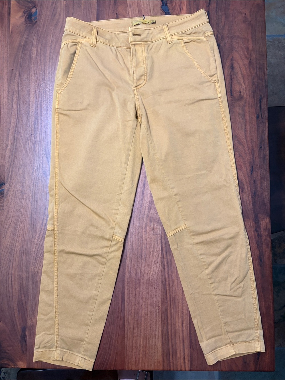 Prana Women's Mustard Yellow Capris